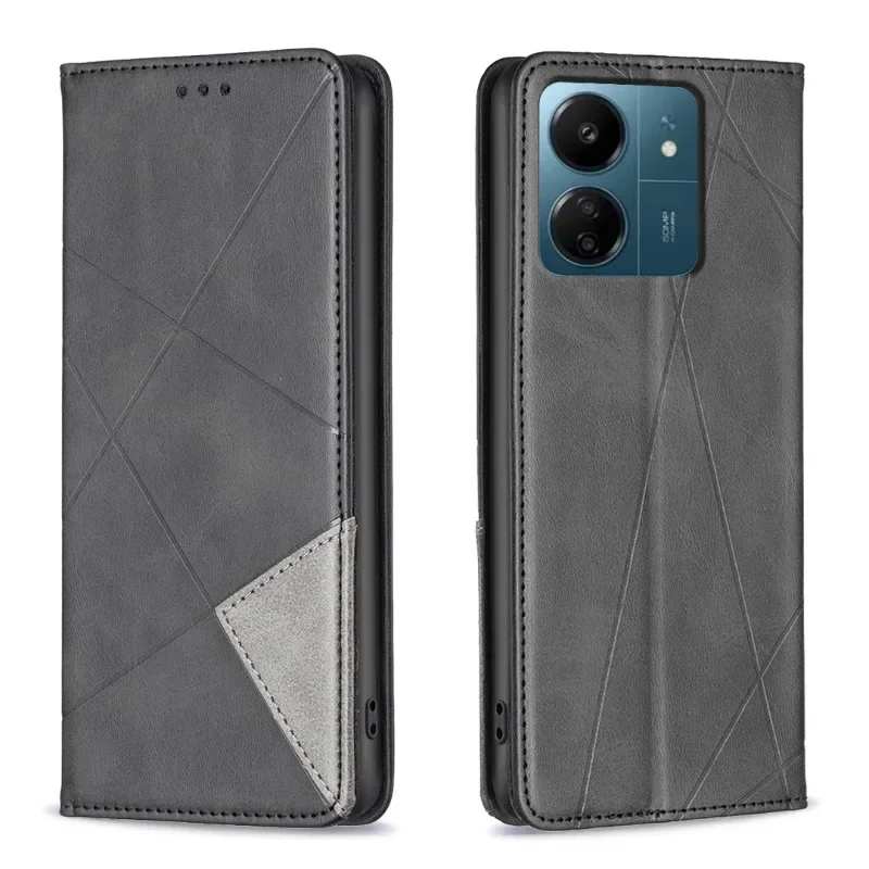 Flip Leather Wallet Cover Case on For Xiaomi Redmi 13C 12C Note 13 12S Note12 Turbo Note13 Pro Plus 5G Phone Bags Protect Case