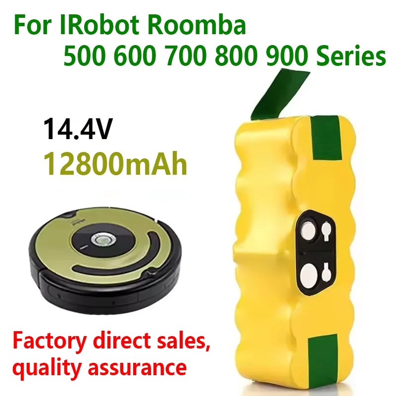 2025 NEW Replacement NI-Mh Battery for IRobot Roomba 500 600 700 800 Series Roomba 880 760 530 555 562 585 620 650 580 780 770