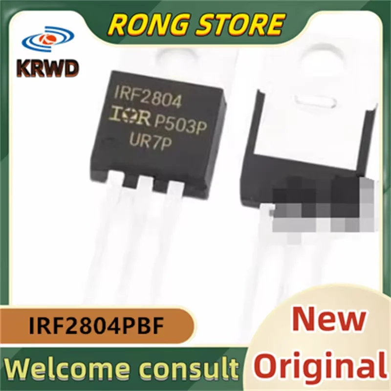 (5PCS)  IRF2804PBF  IRF2804 TO-220   New and Original Chip IC