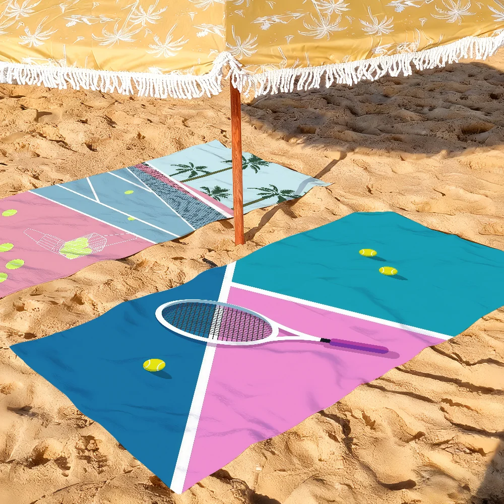 Tennis US French Open Sport Towel Towels For Beaches Yoga Studios Gyms Hot Springs Swimming Pools And Picnics