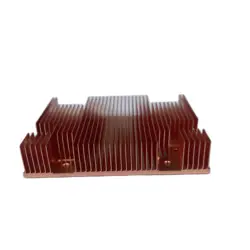 Pure Copper spade tooth heat sink For Robot chip radiator Heat sink factory direct supply 70*50*14mm