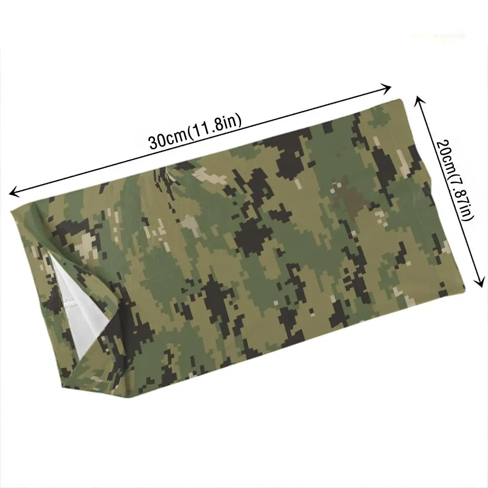 Camuflaje deportes senderismo ciclismo pesca cubierta de cuello Bandana sin costuras para hombre diadema para mujer pasamontañas tubo máscara facial bufanda