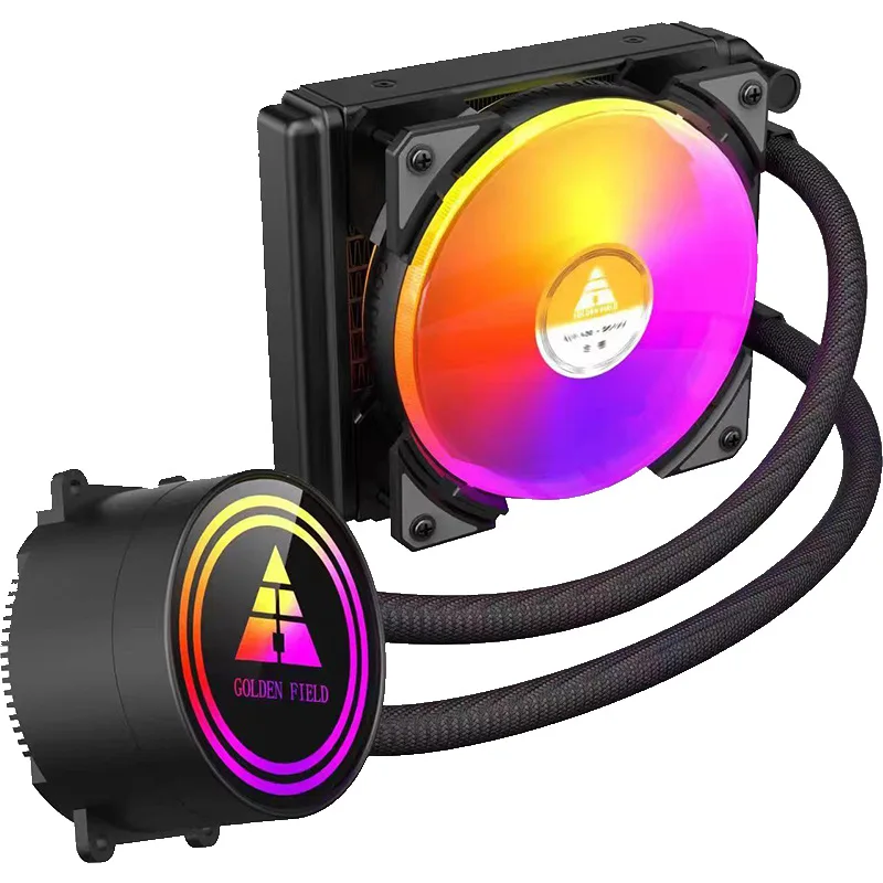 Adatto per Jinhetian Blue Ocean radiatore raffreddato ad acqua integrato 120/240/360 Symphony rgb set di ventole CPU silenziose