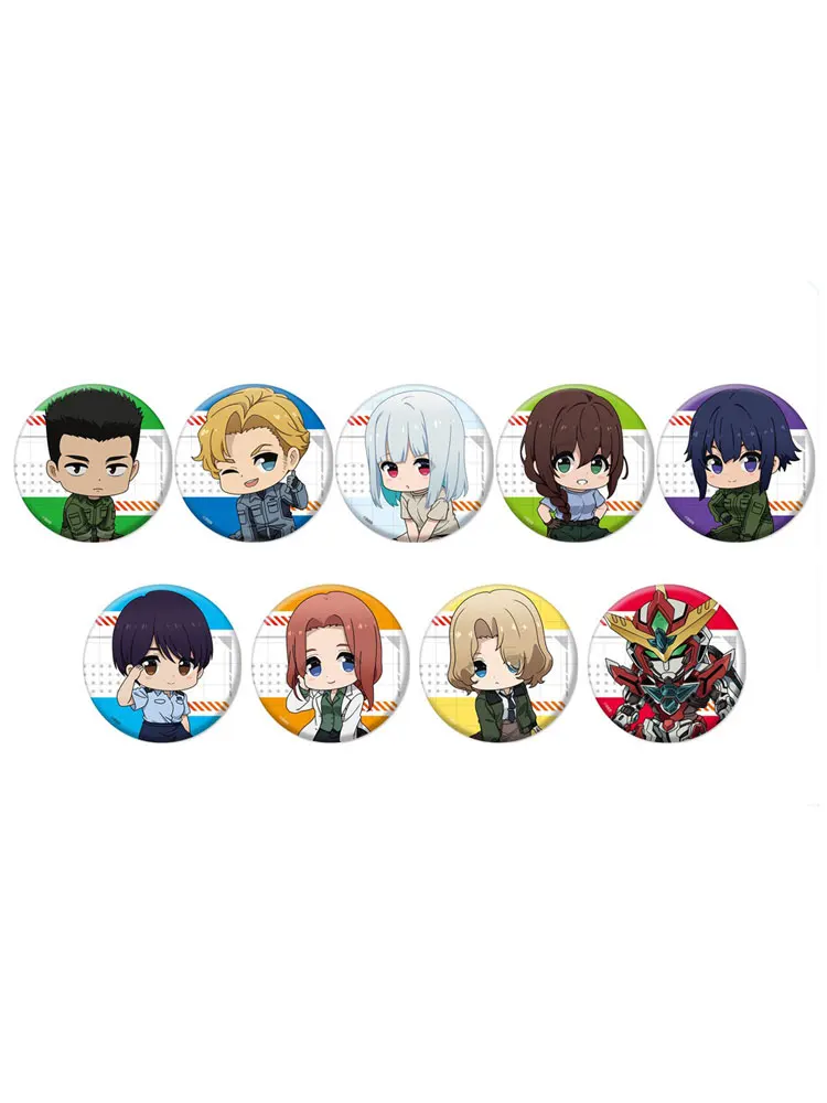 Japan Anime Yuuki Bakuhatsu Bang Brave Bang Bravern Pins Badge Cosplay Cartoon Garniture Itabag Bedge Button Brooch DADGE Gift