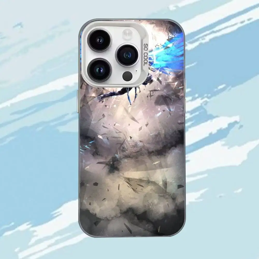 ゲーム 遊戯王 マスターデュエル iPhone 17、16、15、14、13、12、11、ミニ、プロ、E、MAX用スマホケース ホワイト マット 耐衝撃カバー