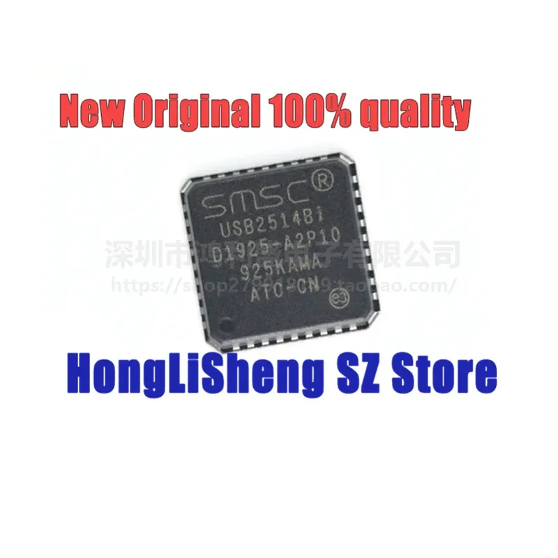 5pcs/lot USB2514BI USB2514BI-AEZG-TR QFN36 Chipset 100% New&Original In Stock