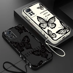 Beautiful Butterfly Phone Case for Xiaomi Redmi Note 13 14 12 Pro Plus 7 9 10 Pro 9T 10T 8 12S 11S 11 Pro 5G 9S Silicone Cover