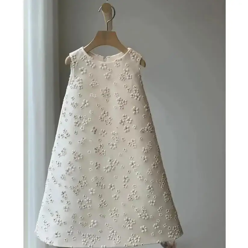 

Flower Girl Dresses Infant Birthday Christening Party Princess Dress For Kids Girl Vestidos Largos