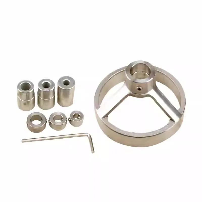 Kit de plantilla de perforación de madera todo en uno |     Perfecto 90 °     Agujeros Rectos para Pasantes, Tenons y Carinería |     Incluye brocas