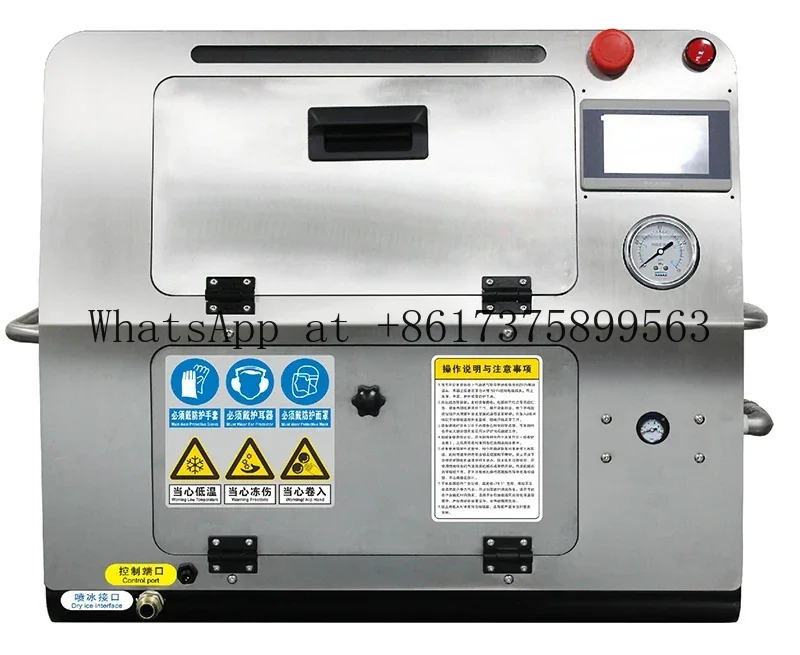 T6 Dry Ice Blasting Machine Clean Electronics Carbon Fibre Aluminium Dry Ice Cleaning Machine Best Quality