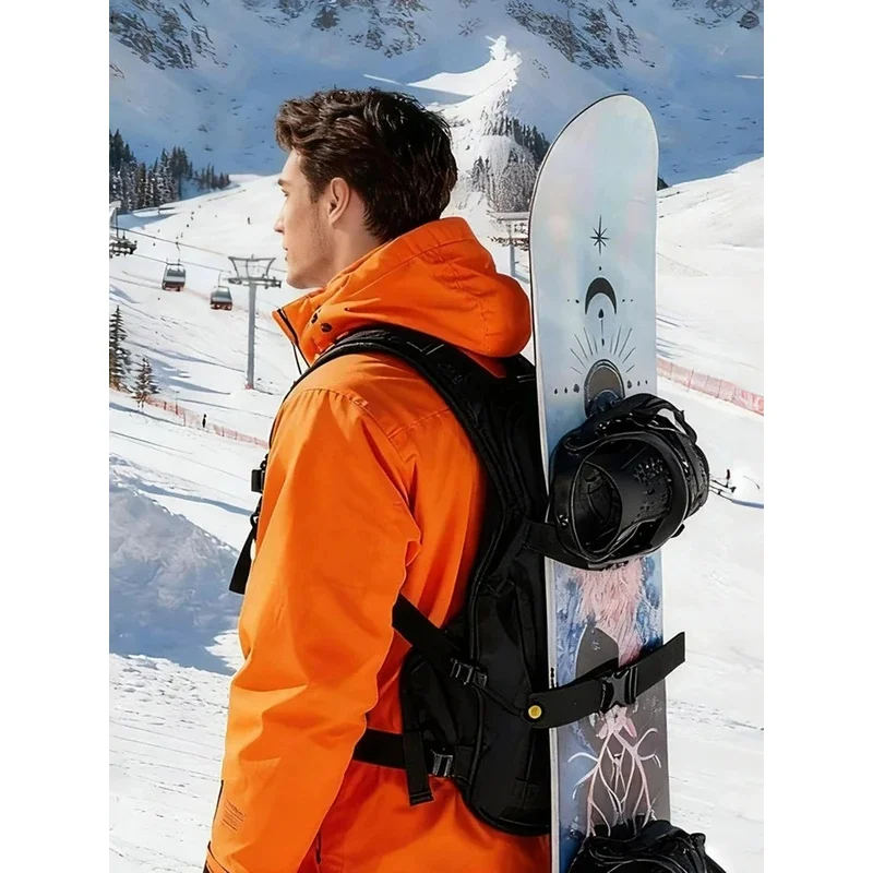 Multifunctional Magnetic Techwear Ski Board Skiing Vest Outdoor Wearable Fishing Mountain Climbing Vest Skiing Accessories