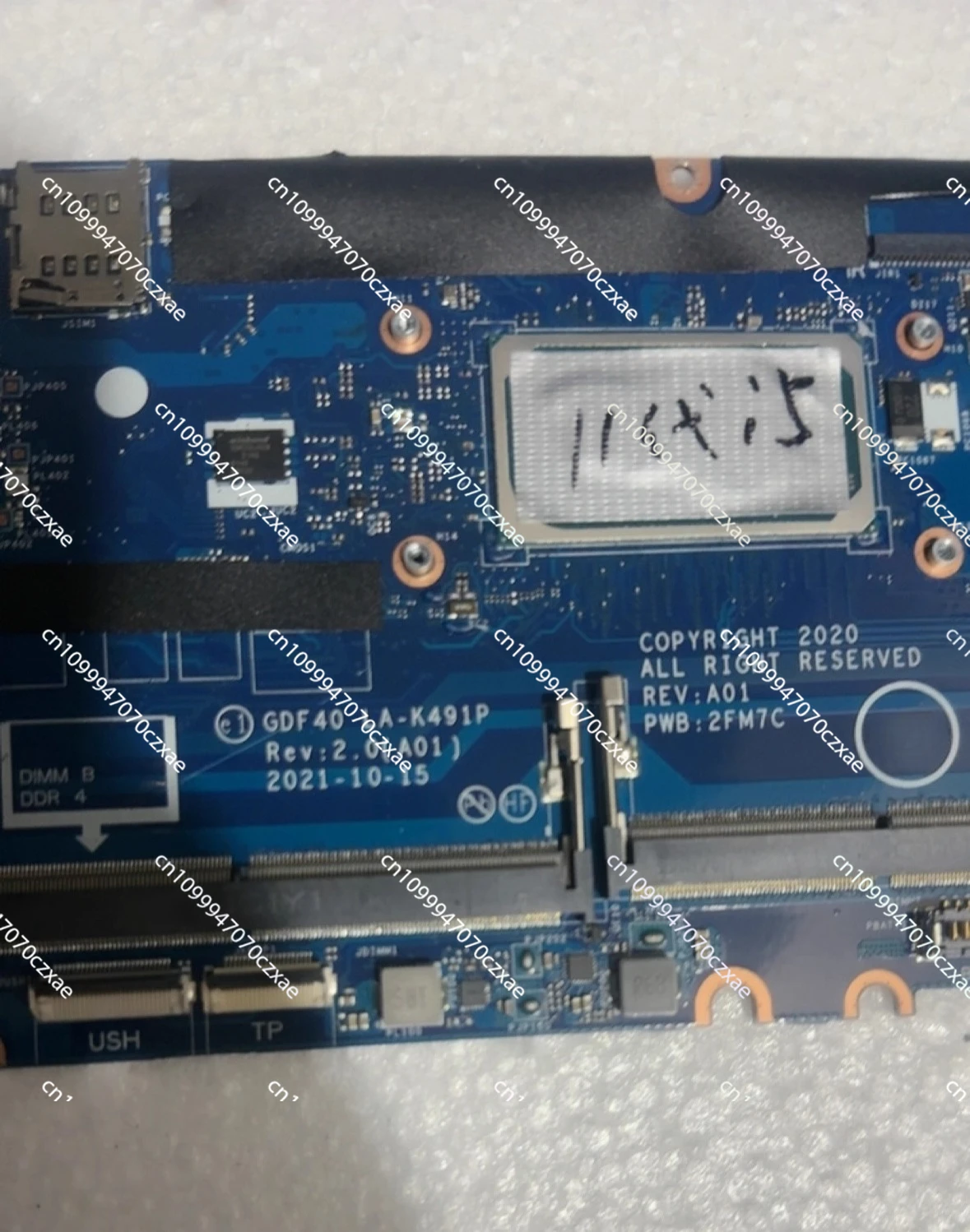 

For Dell Latitude 5420 5410 Main Board K491p J371p M51j7 54ccv 01m3m4