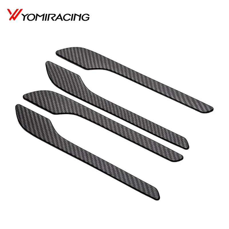 

For Tesla Model Y Launch 2025 Model 3/Y/3 Highland Carbon Fiber ABS Styling Premium Durable Door Handle Cover Protector Sticker