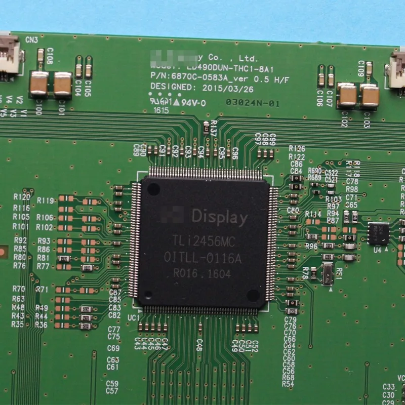 تلفزيون T-con استبدال المجلس ، LCD TCON معدات العرض ، 6870C-0583A ، LD490DUN-THC1-8A1