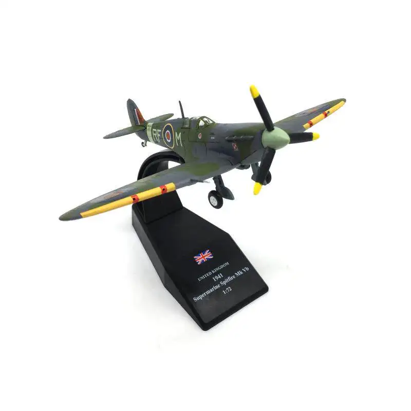 1/72 Supermarine Spitfire Mk Vb 1941 Royal Air Force Spitfire (Fuselage Alloy) Static Model Ornaments