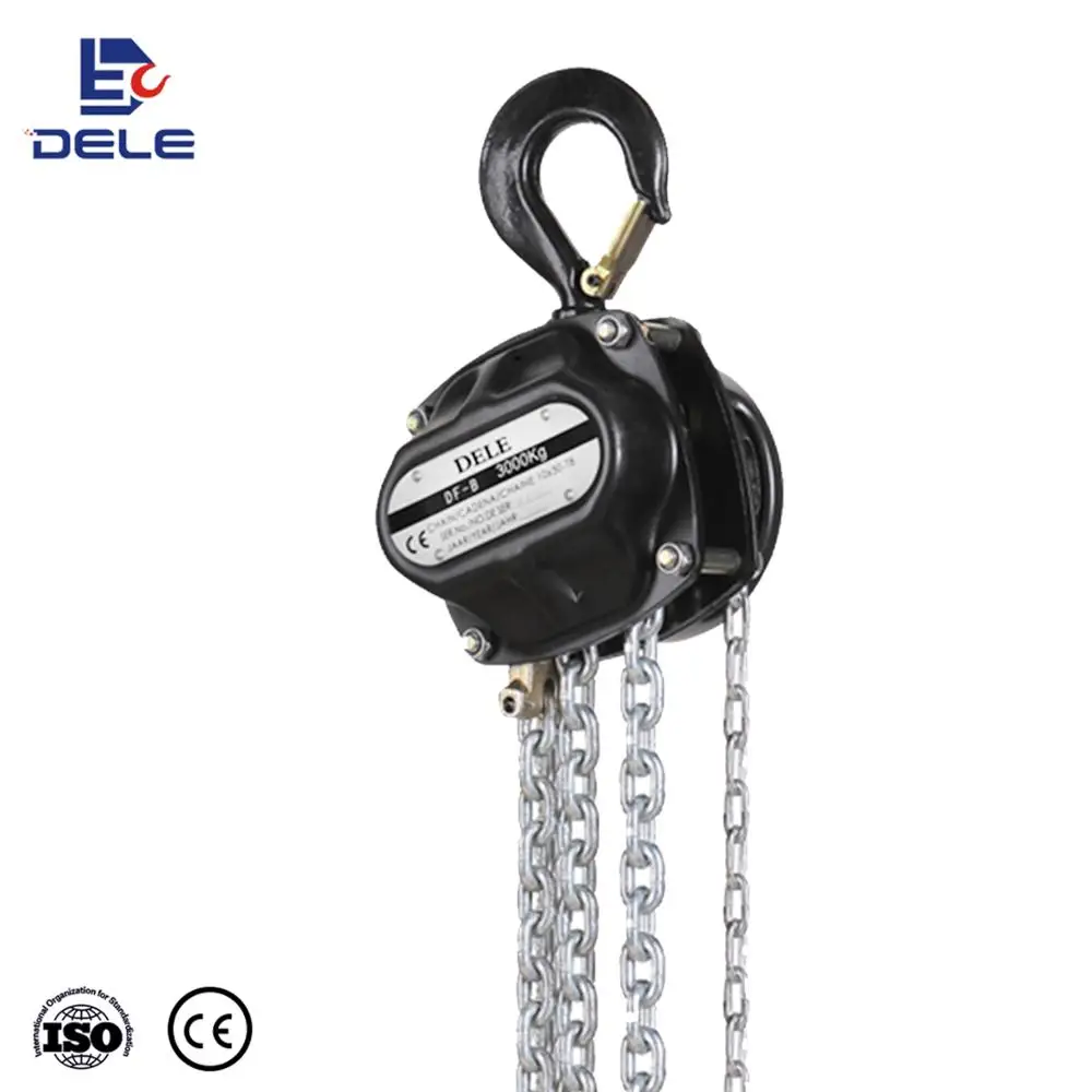 Alloy Chain Durable 5 Ton Sprocket Pulley Manual Lifting Hoist 5TON HOIST Chain Hoist Lever Chain Block