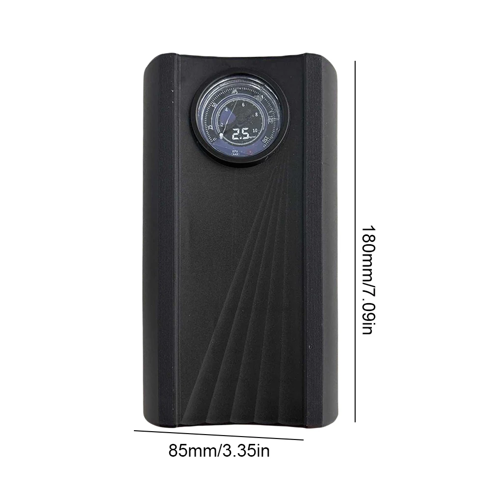 Gonfiatore per pneumatici Pompa gonfiabile per aria moto Compressore d'aria elettrico con display digitale Pompa ricaricabile portatile per bicicletta