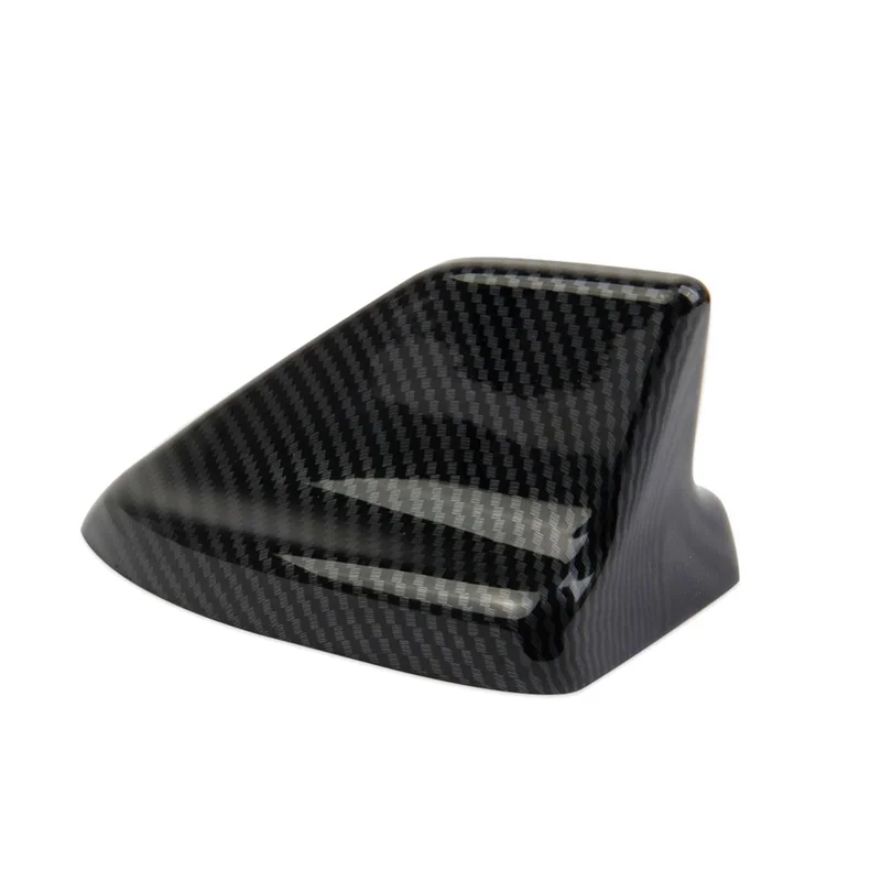 Reliable-Shark Fin Shape Roof Antenna Cover Decor Trim For Ford Mustang 2024 Exterior Accessories Carbon Fiber