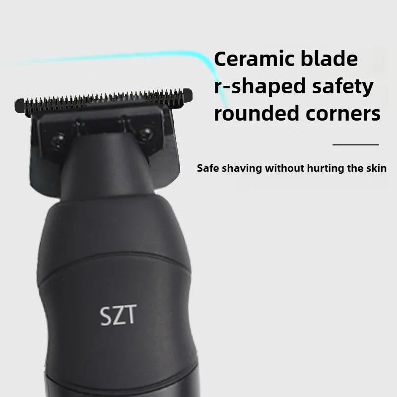 SZT new electric hair clipper hair salon household ceramic electric clipper oil head electric Trimmer rechargeable clipper