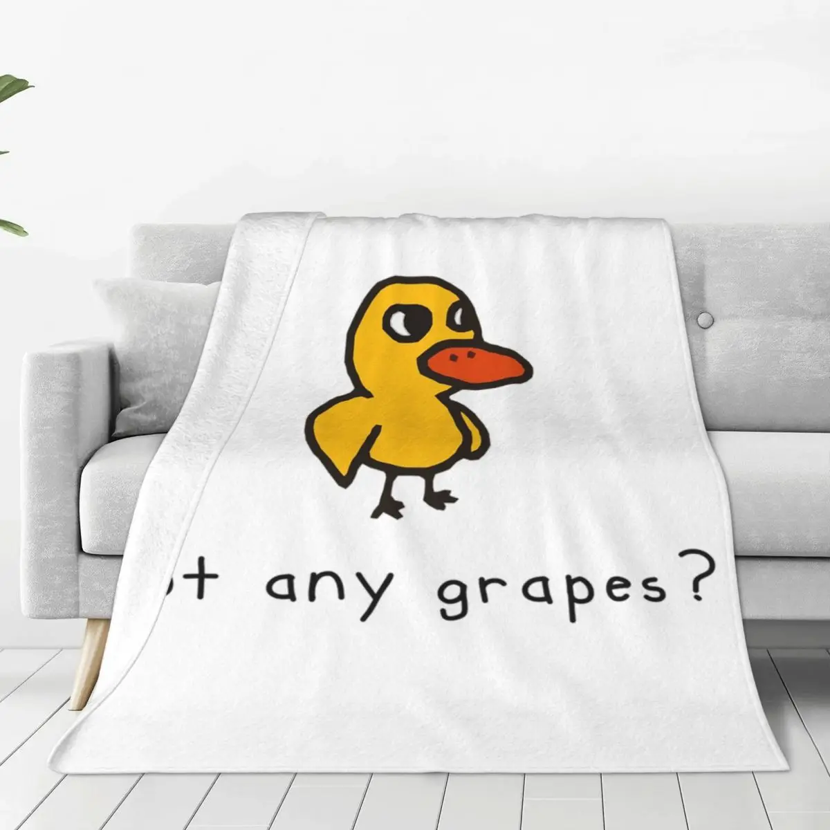Got Any Grapes Blanket Soft Warm Flannel Throw Blanket Plush for Bed Living room Picnic Travel Home Sofa