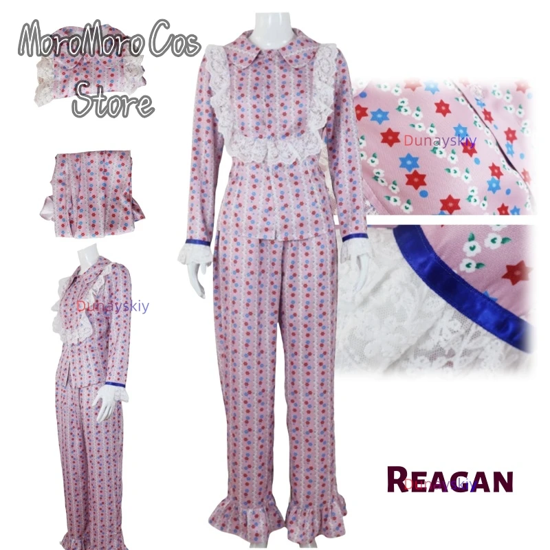 

Хэллоуин π로윈 의상 для женщин, аниме, языческий стиль, розовая пижама с цветочным принтом, косплей, сценический костюм, ролевые игры