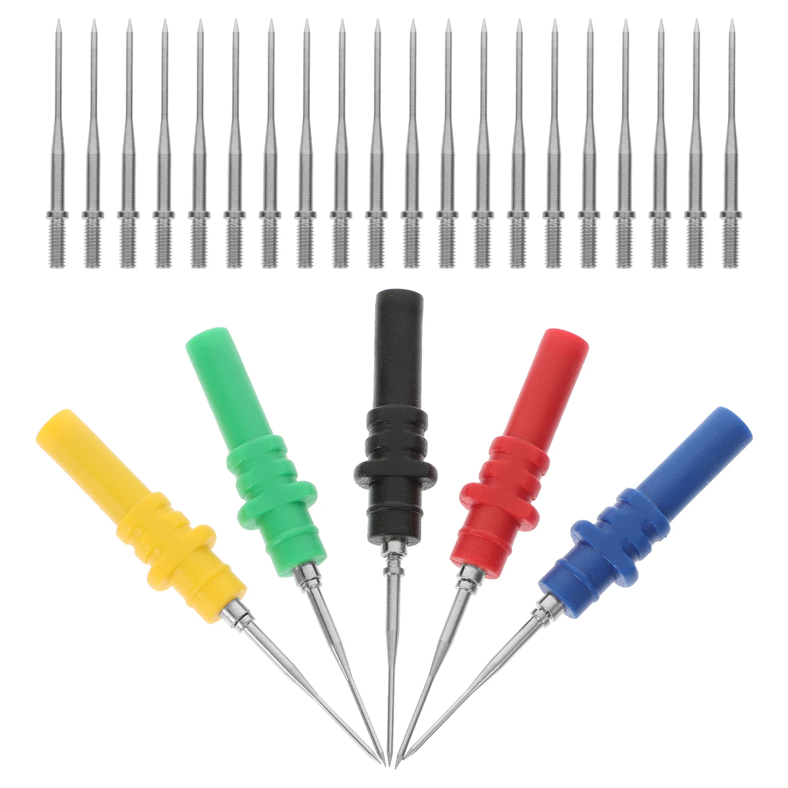 

1 set Car Test Light Wire Piercing Probe Set Piecing Needle Multimeter Leads Voltage Tester Circuit Tool Diagnostic