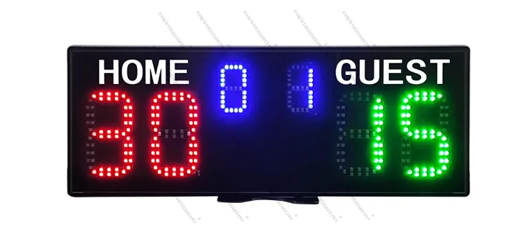 

Электронное портативное светодиодное табло для тенниса, баскетбола с именами игроков, для снукера, дартса, плавания, Wi-Fi табло для подсчета очков