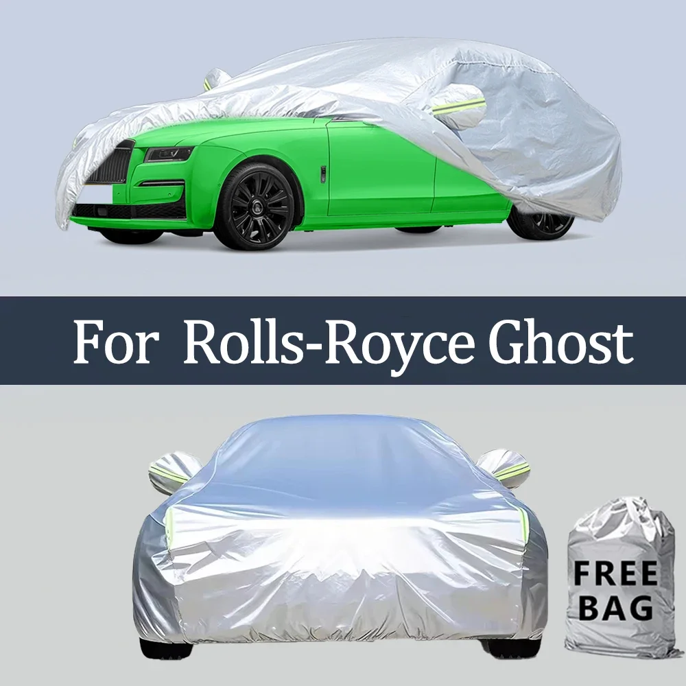 

For Rolls-Royce Ghost Car Cover Outdoor Protection Covers Snow Sunshade Waterproof Dustproof Exterior UV Car Accessories