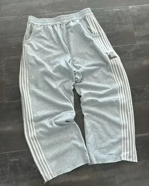 BiggOrange Y2k Camo Tactical Jogging Pants Gray 5