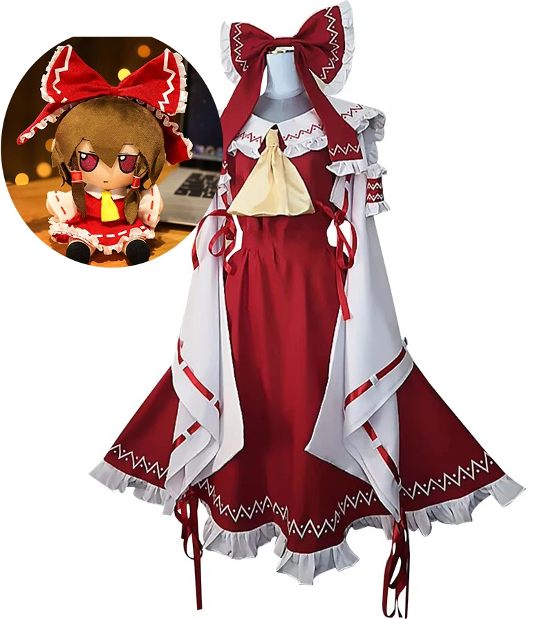 東方プロジェクト 博麗霊夢 コスプレ制服 レディース