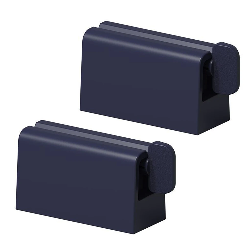 

Toothpaste Squeezer Dispenser Rack Holder Blue Child Wall Mounted Non Contact Easy Use Bathroom Cream Gel Hair Dye