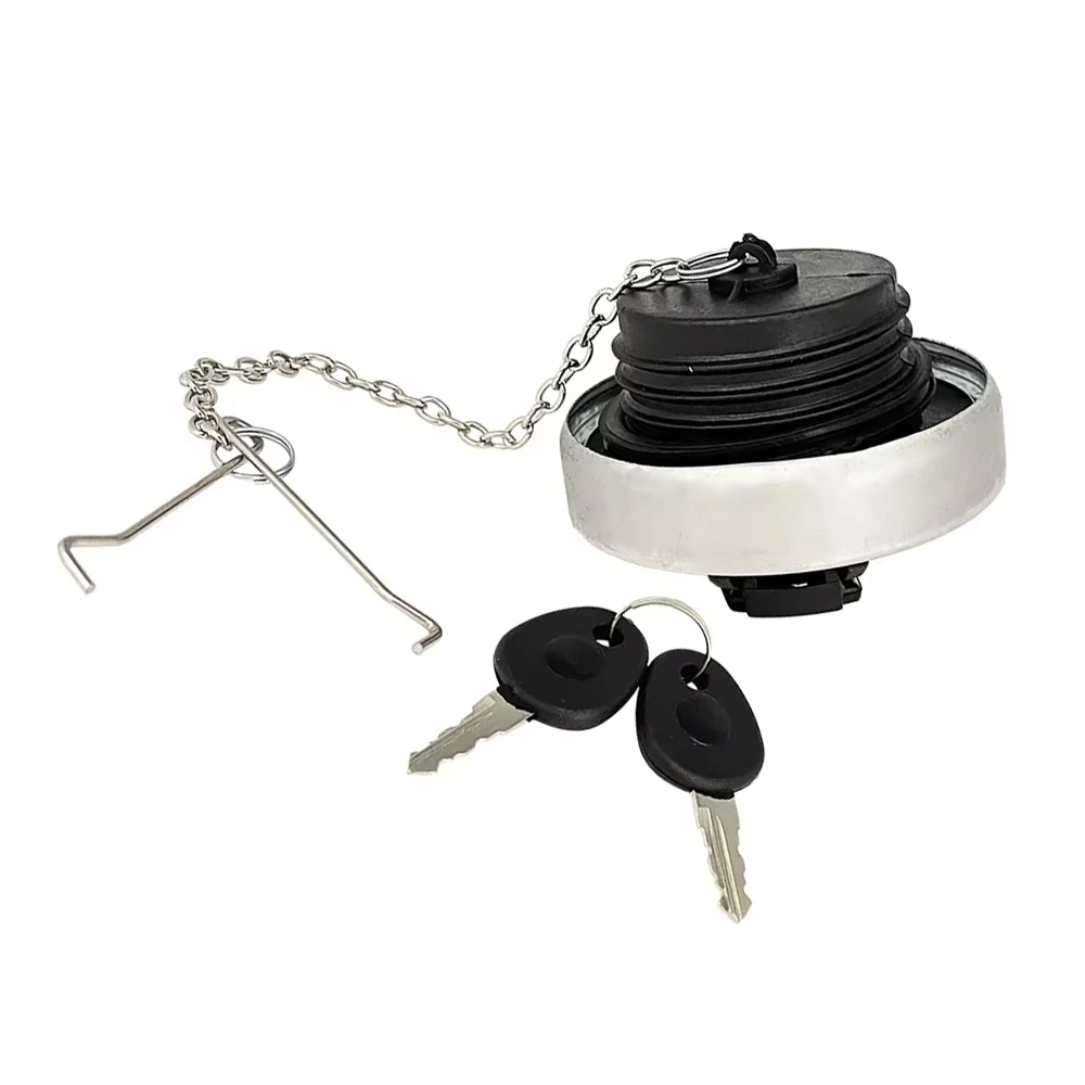 Fuel Tank Cover Gas Cap with Lock Key for Iveco Eurocargo 1991-2015 Eurotech 1992-2002 2993923 1402004 1481301