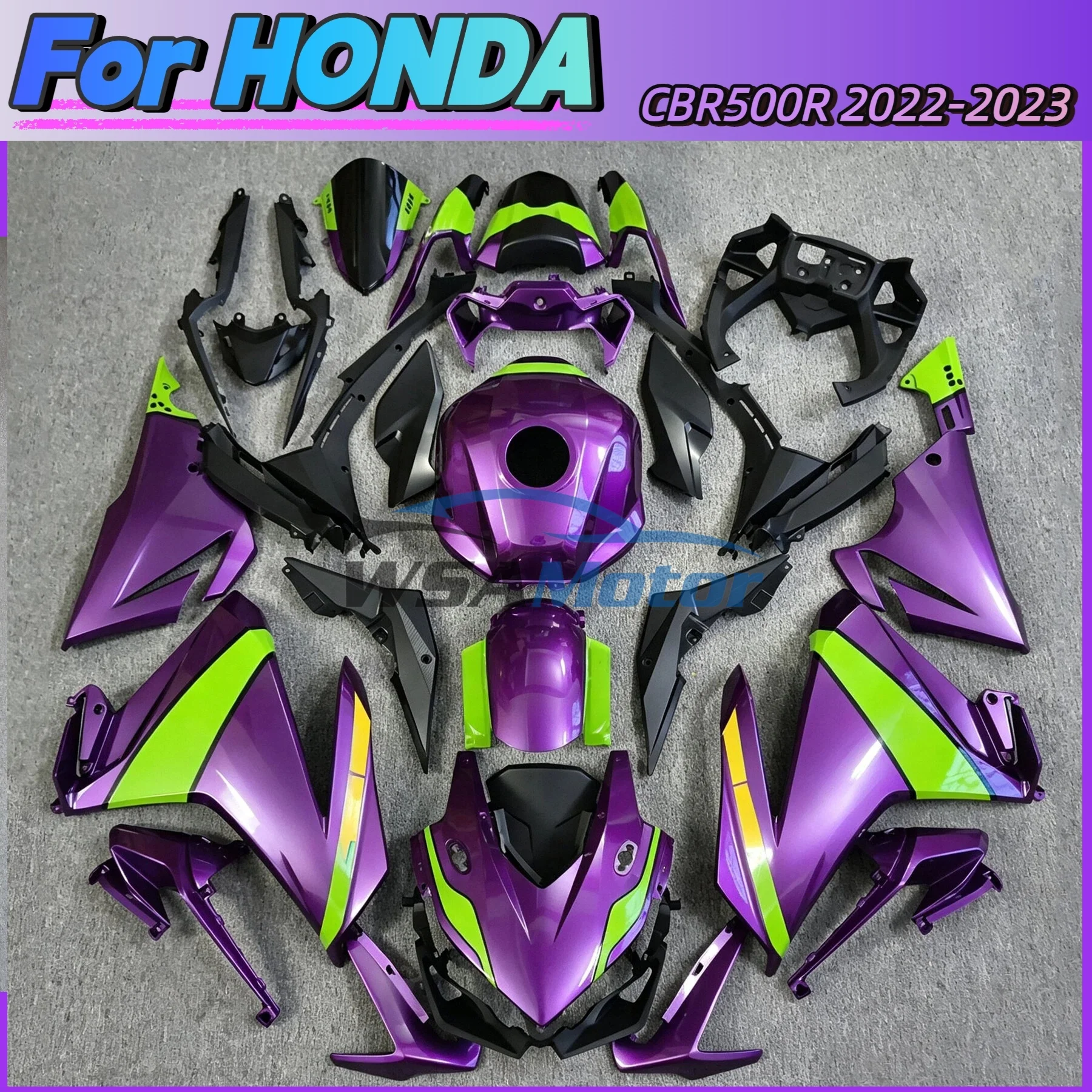 Fit For Honda CBR500R CBR 500R 2022-2023 Motorcycle Fairing Accessories Suit Original Moulded Parts For Perfect Bodywork Set