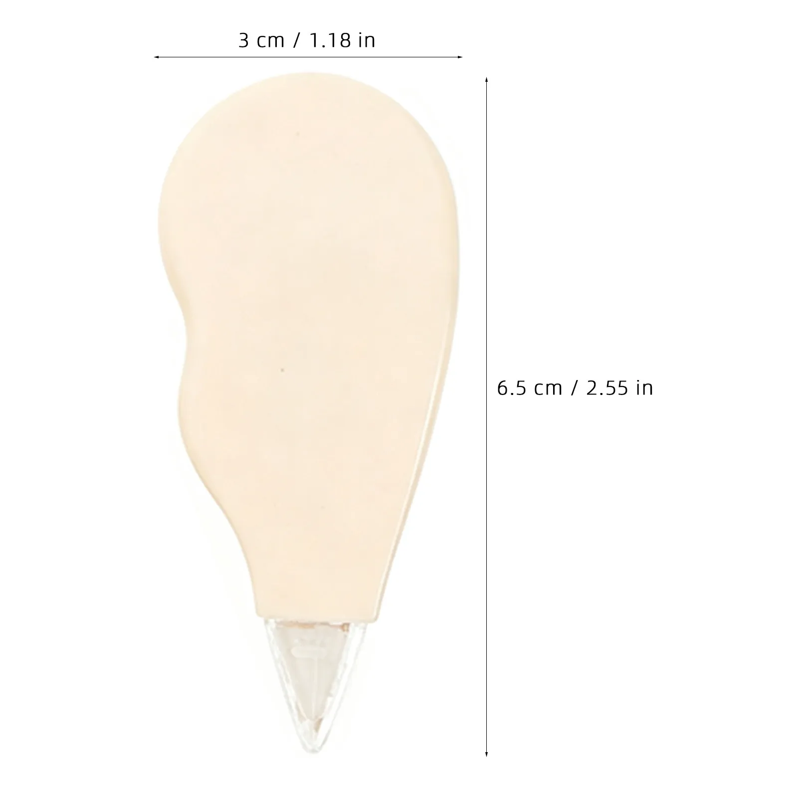 12Pcs White Correction Tape Set No-Shadow Cover for Ballpoint Gel Roller Marker Ink Portable Student School