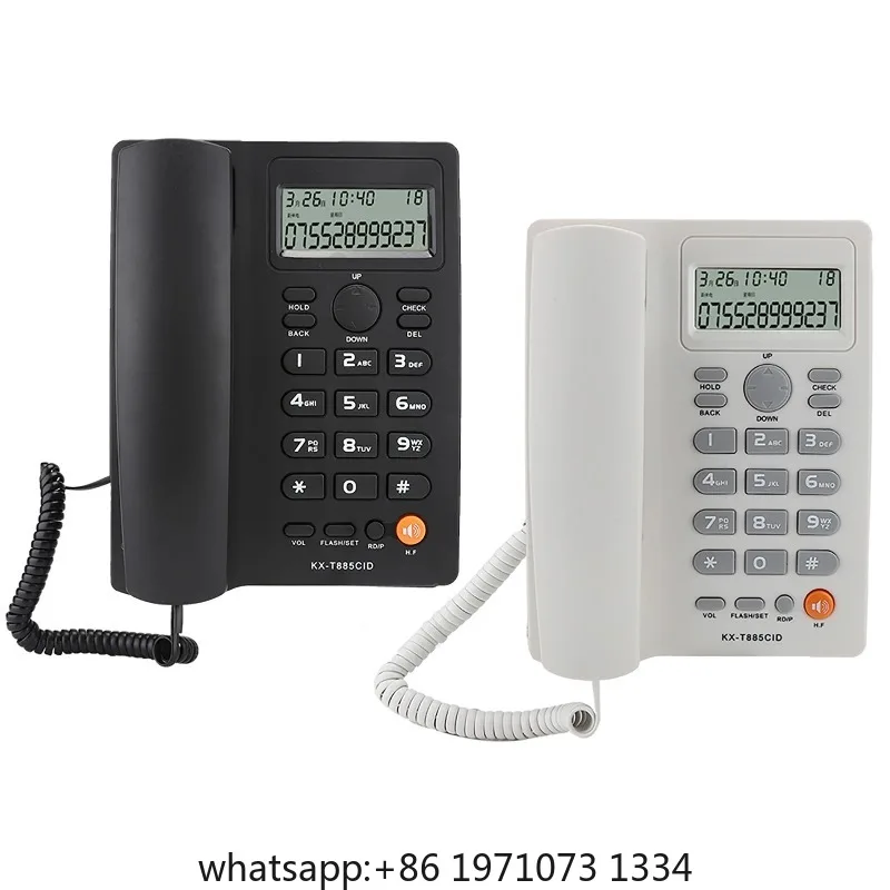 KX-T885CID Caller ID Telephone Caller ID Telephone Handsfree Calling Home  Hotel Landline Phone English