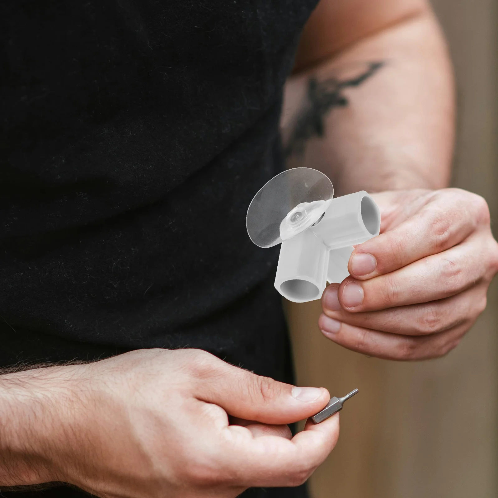 부품 22mm 내경 T자형 엘보 커넥터 놀이터 프레임 교체용 안전 게이트 액세서리