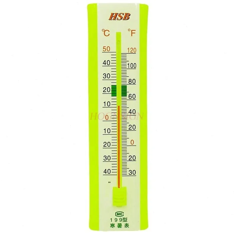 1pcs Primary school science thermometer, dry and wet temperature physics teaching experimental instrument