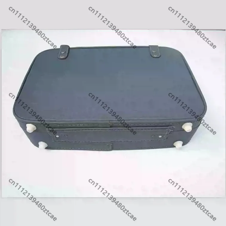 Vintage‑Style Leather Hand‑Carry Tool Case Portable Storage Box For Outdoor Vehicle Carrying Organizer Handbag Accessory