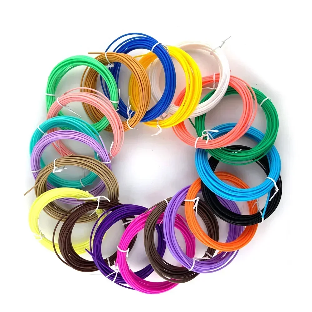 9 50 100 200 Meters PLA Filament for 1.75mm 3D Print Material Pen Printer Multi Colors 3d printer parts
