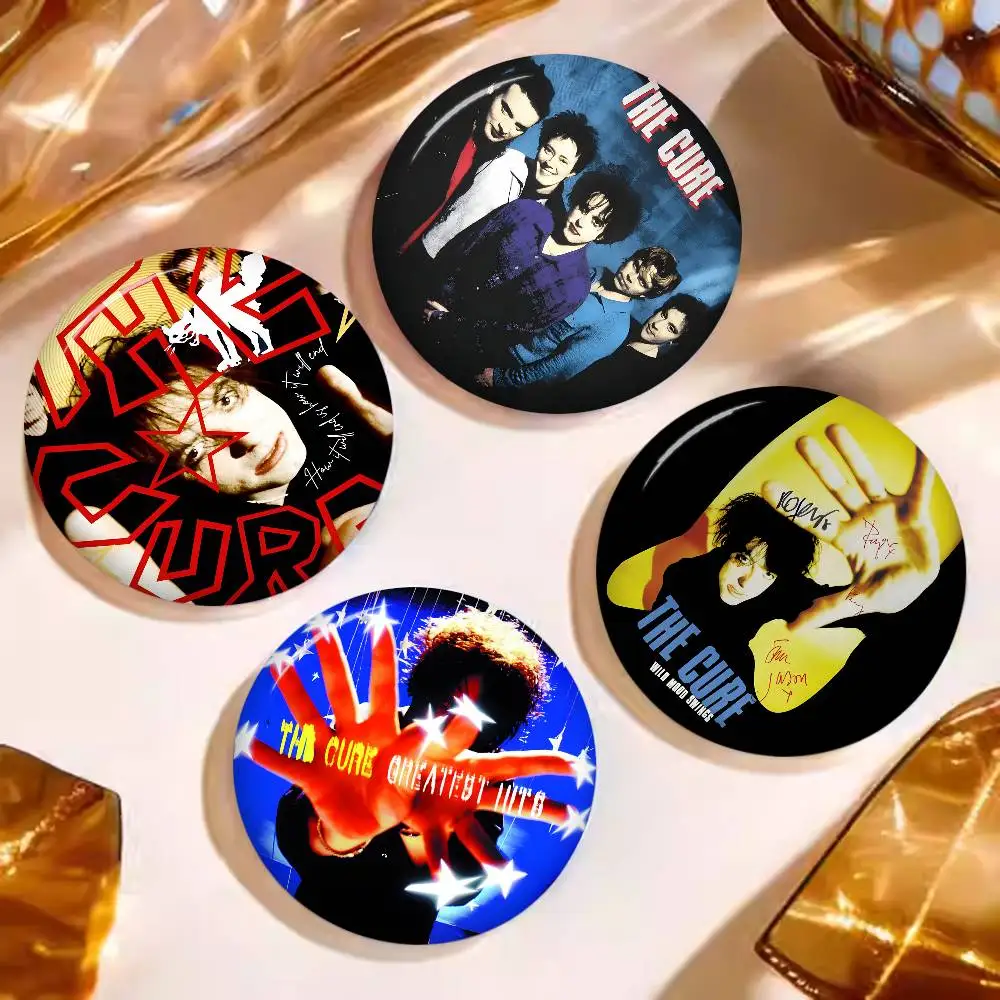 The Cure Rock Band New  Brooches Soft Button Pin Funny Silly Gnarpy on A Skateboard Meme Badge Gamer Collection Gifts