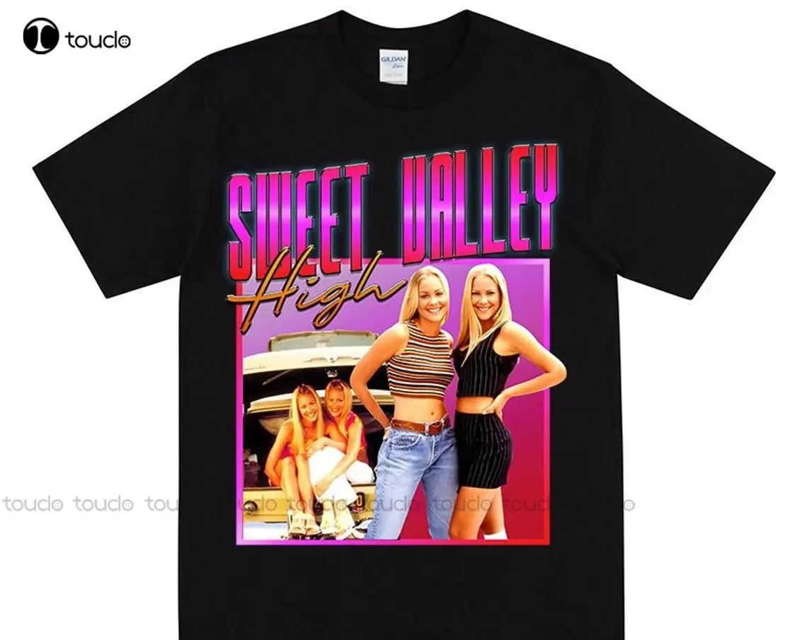 Sweet Valley High Tshirt Jessica & Elizabeth Wakefield Printed Tshirt For Fans Ofthe Books 90S Nostalgia Gift Custom Gift