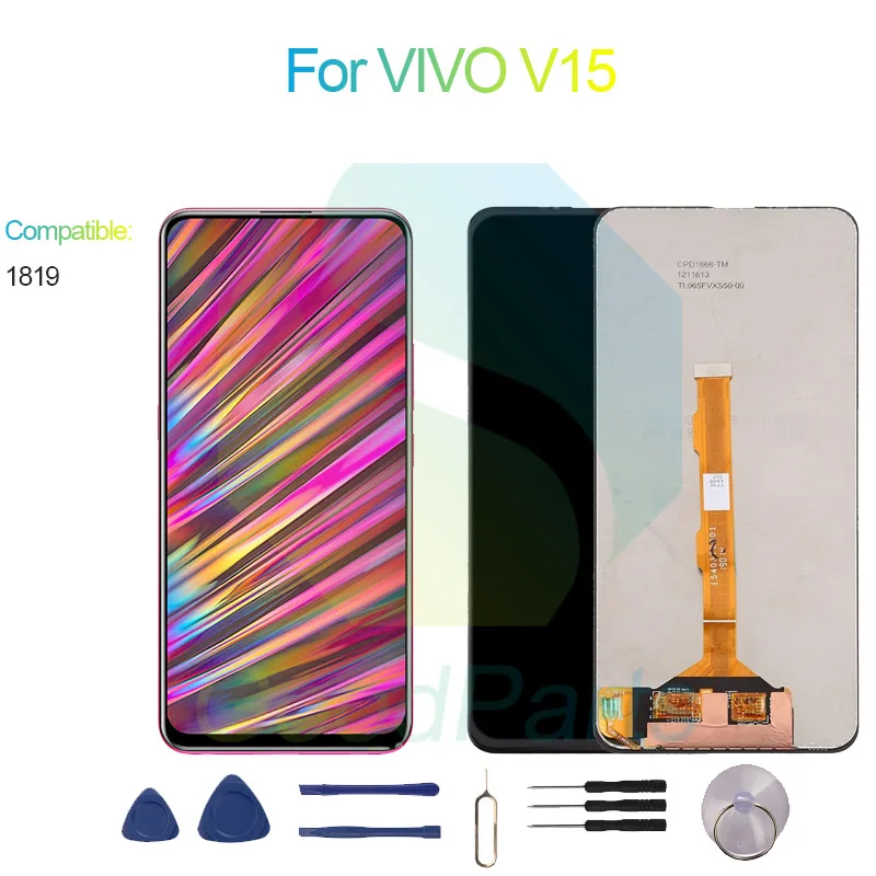 

For VIVO V15 LCD Display Screen 6.53" 1819 For VIVO V15 Touch Digitizer Assembly Replacement