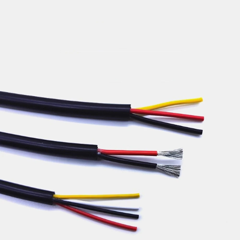 

Бескислородный медный кабель, луженый оболочный провод 26AWG 28AWG 2 3 4 5 6 7 8 9 10-жильная линия управления сигналом питания