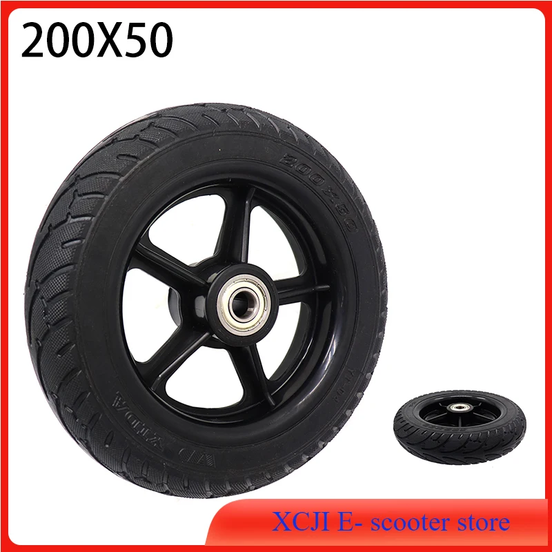 

YIDA 200x50 колесо твердых шин с втулкой для Speedway Mini 4 Pro Speedtrott GX14 8-дюймовый Электрический скутер