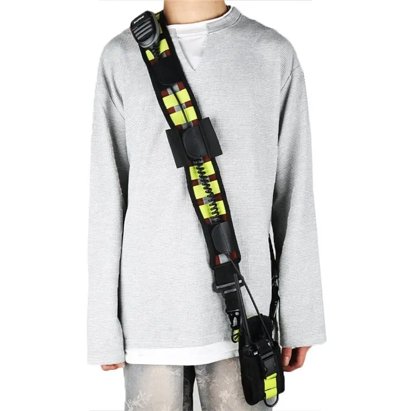 T22C Rescue Team Belt Communication Shoulder Strap With Firefighting Function Handheld Radio Bag Including Walkie Talkie Cover