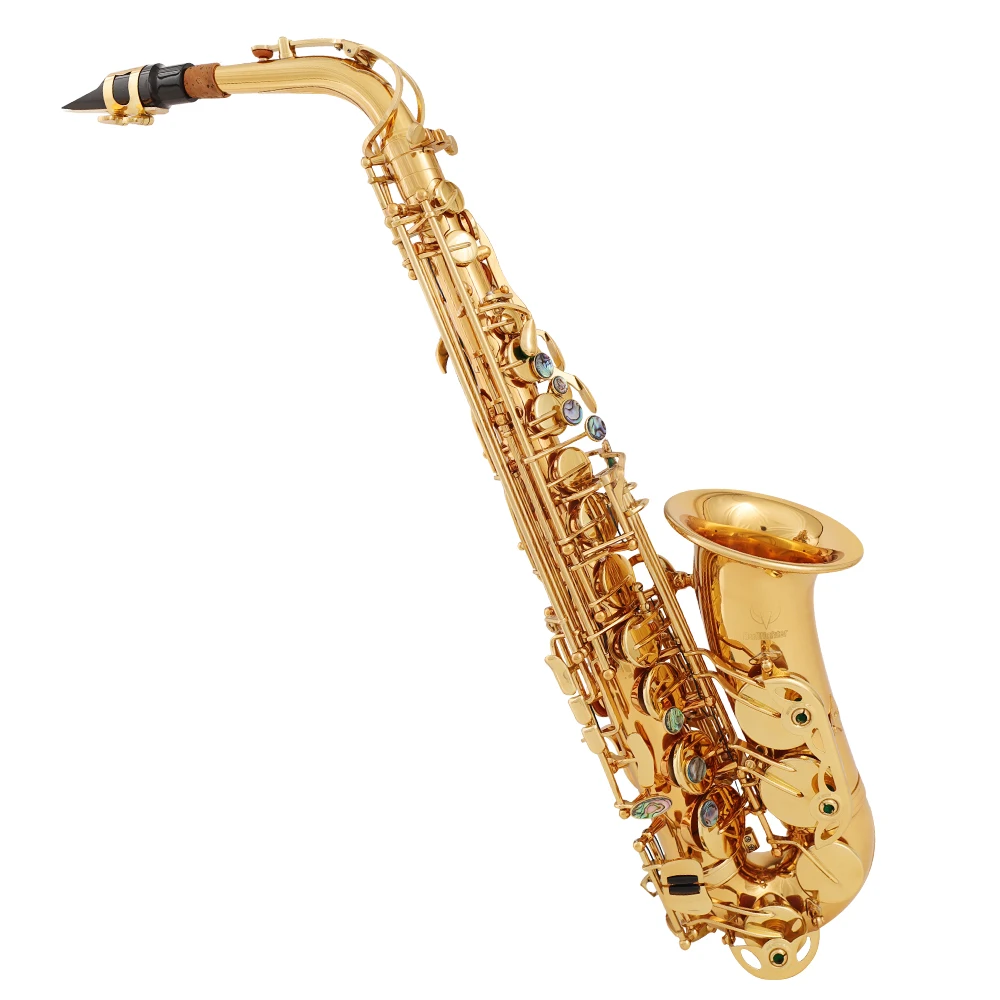 

S-10 Bullfighter Eb professional Sax Профессиональный Bb-Саксофон альт Золото лакированный Материал латунный корпус бакелитовый саксофон