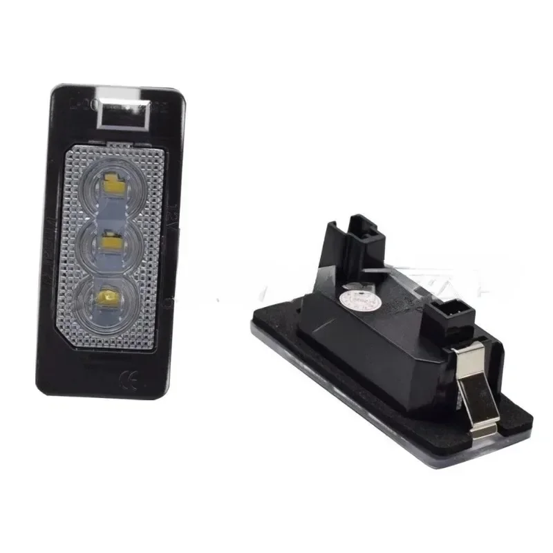 New 2Pcs LED License for Number Plate Lamp Light MK6/MK7 B6 CC