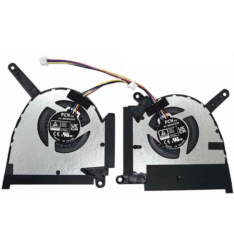 New For Asus TUF Dash F15 FX517ZM FX517ZR FX517ZC RTX3050 RTX3060 RTX3070 TI Laptop CPU & GPU Cooling Fan DC12V  5V