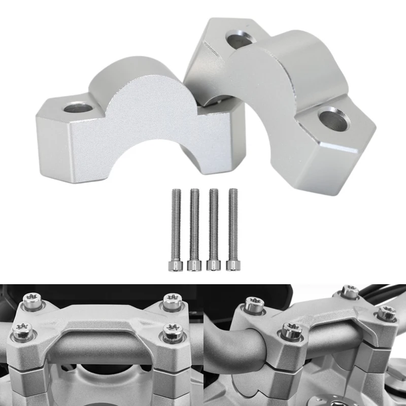 For BMW F900R F900XR Handlebar Riser Bar Mount Handle Clamp Rise F900 R XR F850GS F 850 GS Adventure ADV Motorcycle Accessories