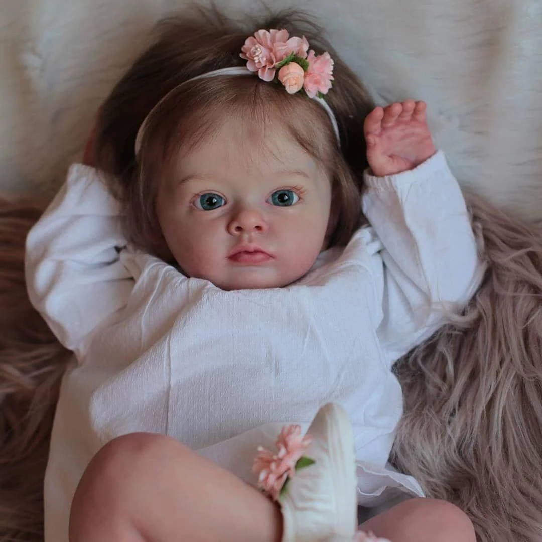 53cm Tutti Bebê Reborn Soft Touch Cloth Body High Painted Quality Lifelike Real Reborn Dolls muñecas reborn reales para niñas